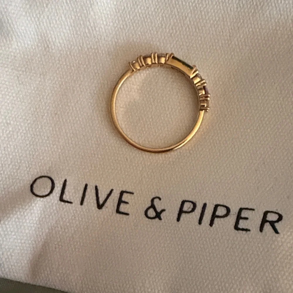 14k Gold plated Ring size 6 Olive & Piper - Picture 5 of 5